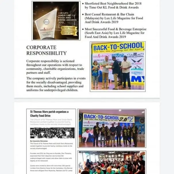 Awards and corporate responsibility recognition